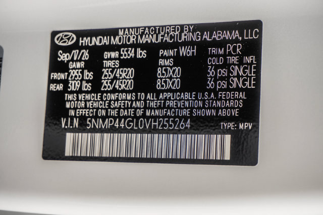 New 2027 Hyundai Santa Fe Limited FWD image 35