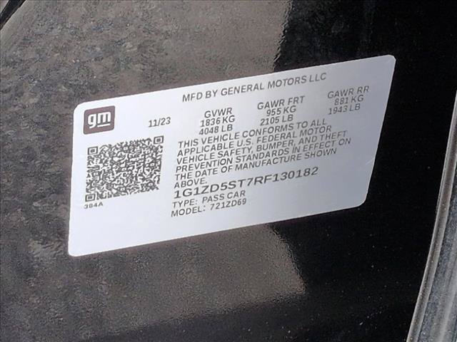 Used 2024 Chevrolet Malibu LT FWD image 24