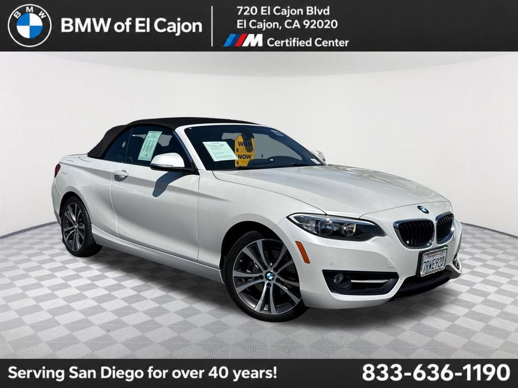 Used 2016 BMW 228i Convertible RWD image 1