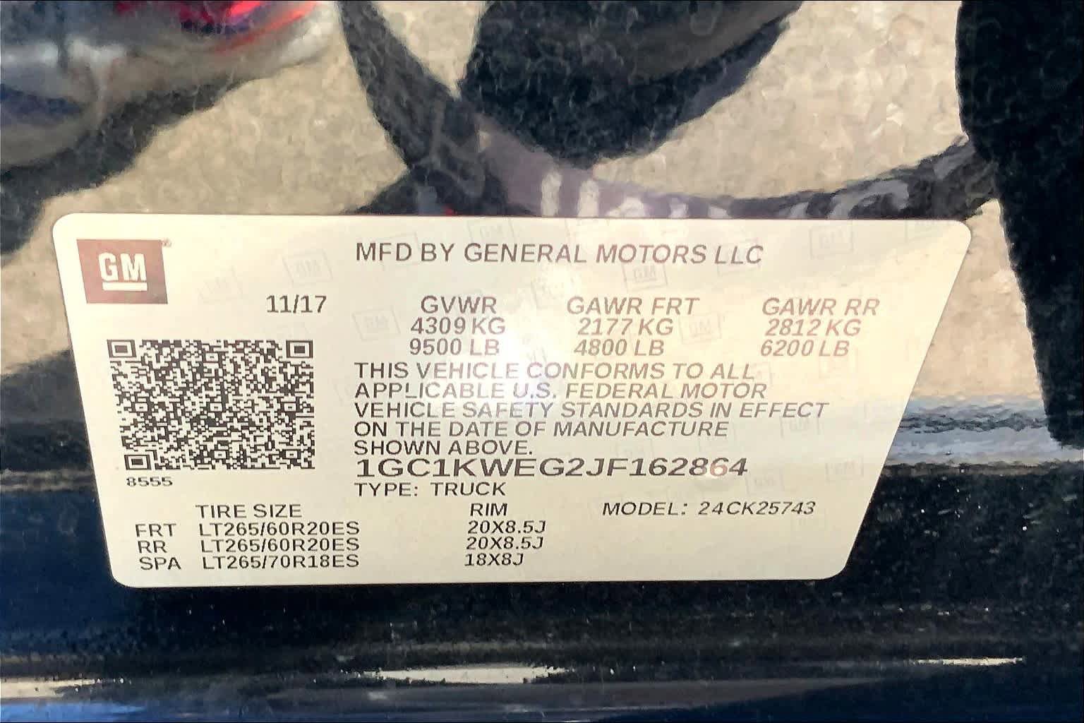 Used 2018 Chevrolet Silverado 2500 LTZ w/ Vortec Plus Package AWD/4WD image 36