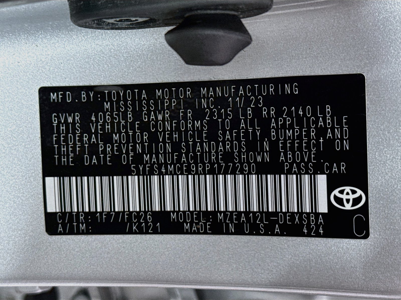 Certified 2024 Toyota Corolla SE FWD image 29