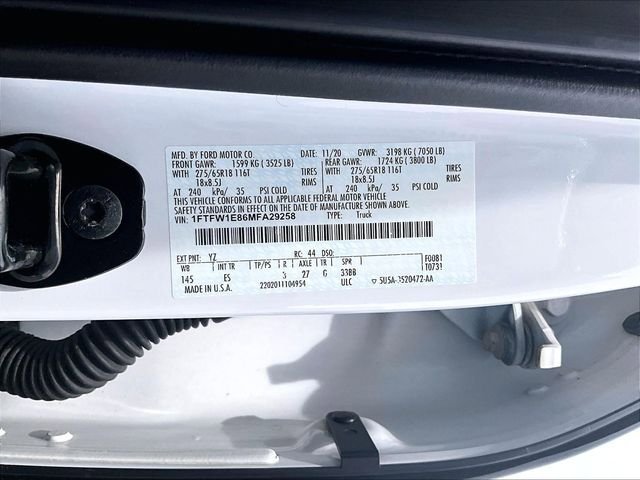 Used 2021 Ford F150 Lariat w/ Equipment Group 501A Mid AWD/4WD image 35