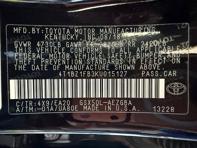 Used 2019 Toyota Avalon XLE w/ Moonroof Package FWD image 23