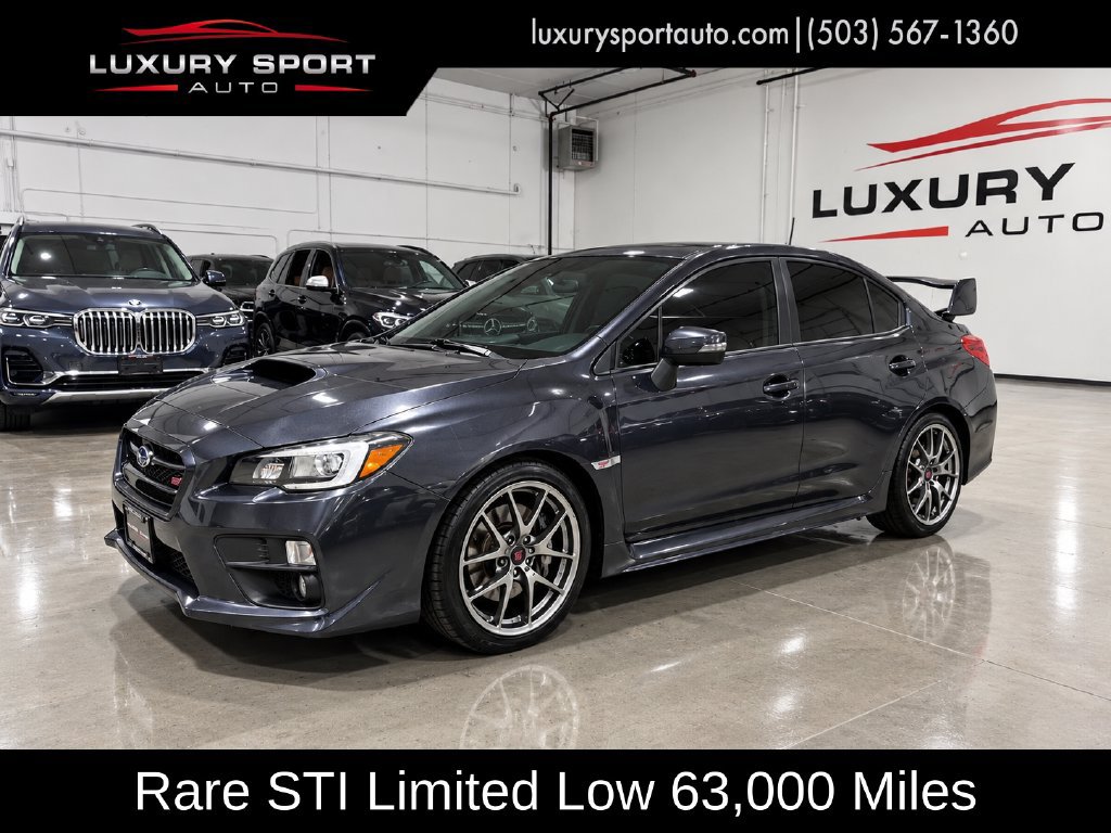 Used 2015 Subaru WRX STI Limited AWD/4WD image 1