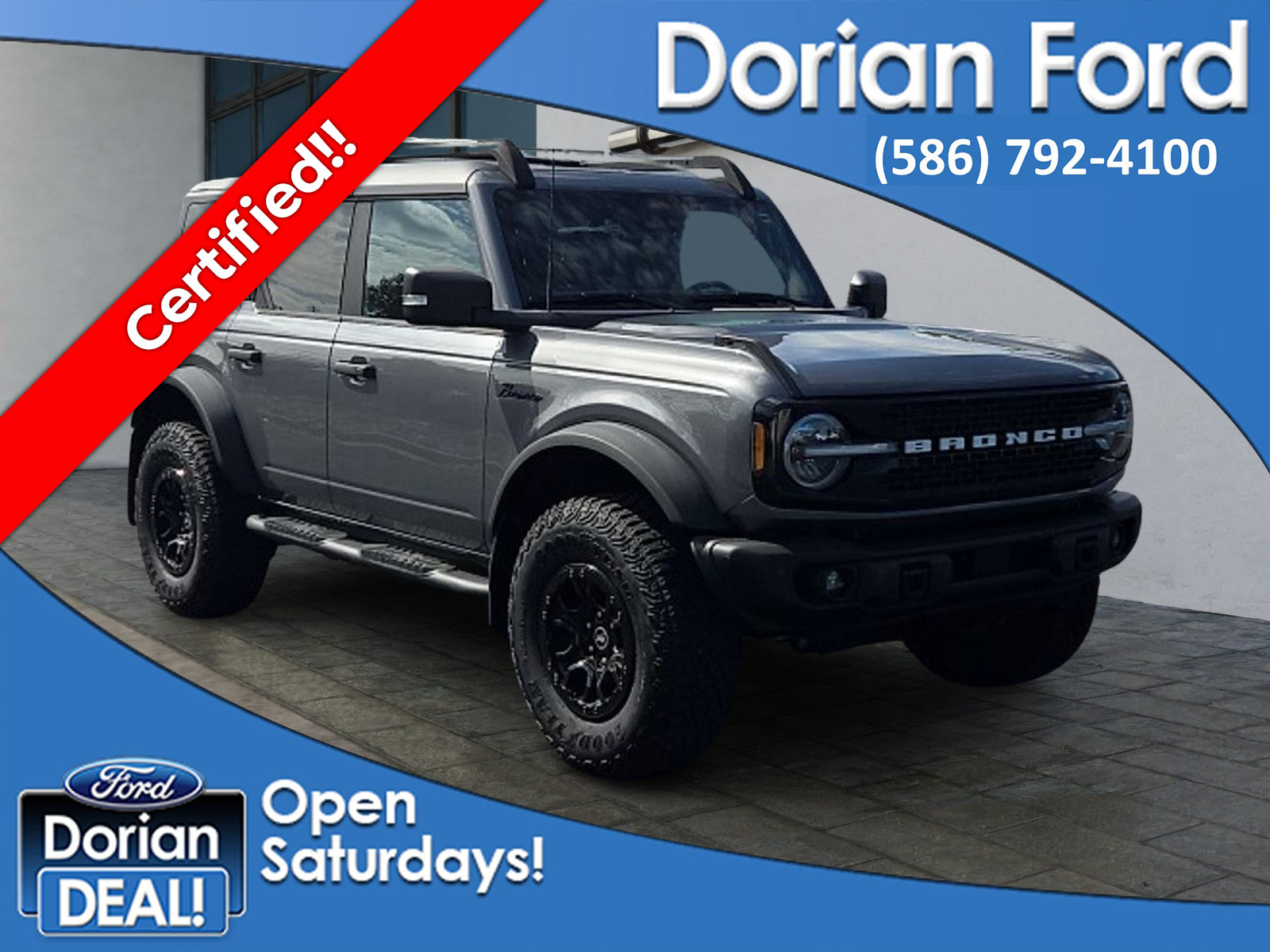 Certified 2023 Ford Bronco Wildtrak