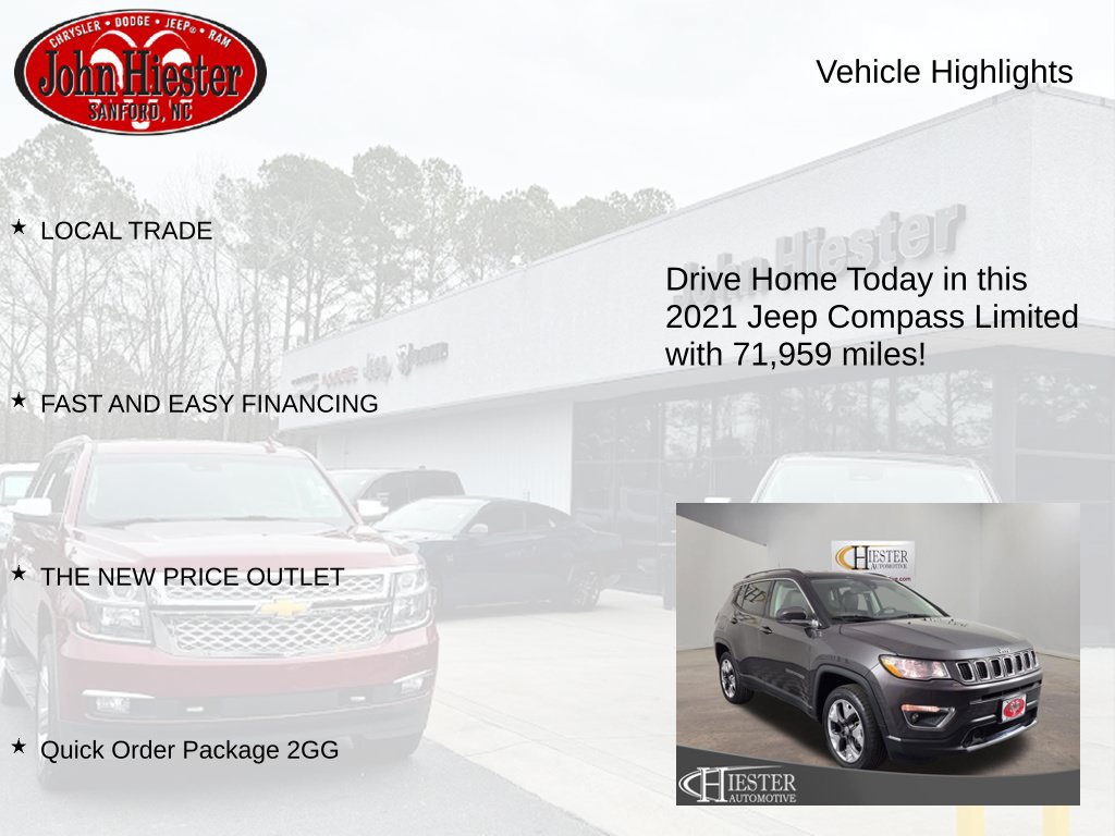 Used 2021 Jeep Compass Limited AWD/4WD image 5