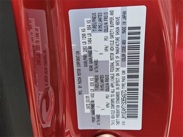 Used 2025 MAZDA MX-5 Miata RF Grand Touring image 18