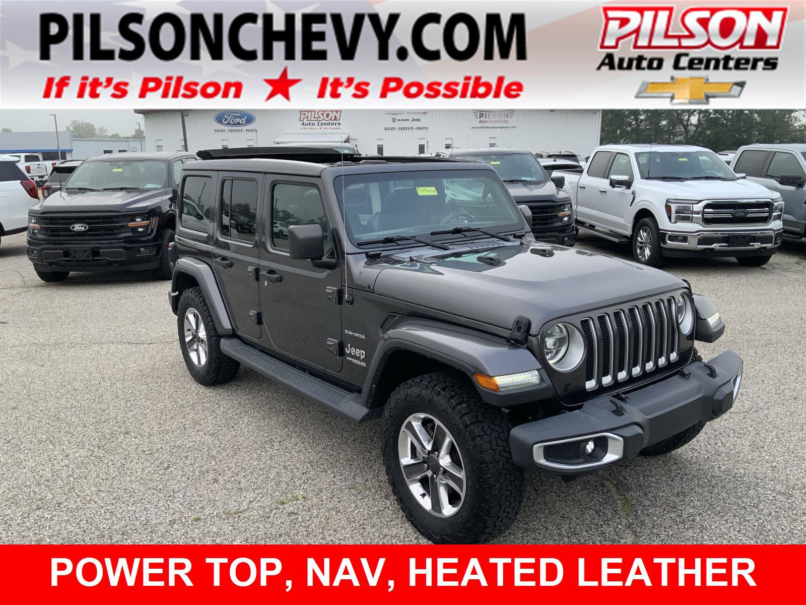Used 2020 Jeep Wrangler Unlimited Sahara