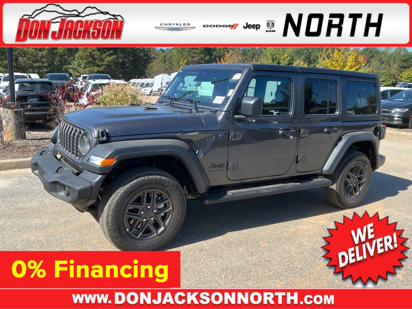 New 2026 Jeep Wrangler Sport S