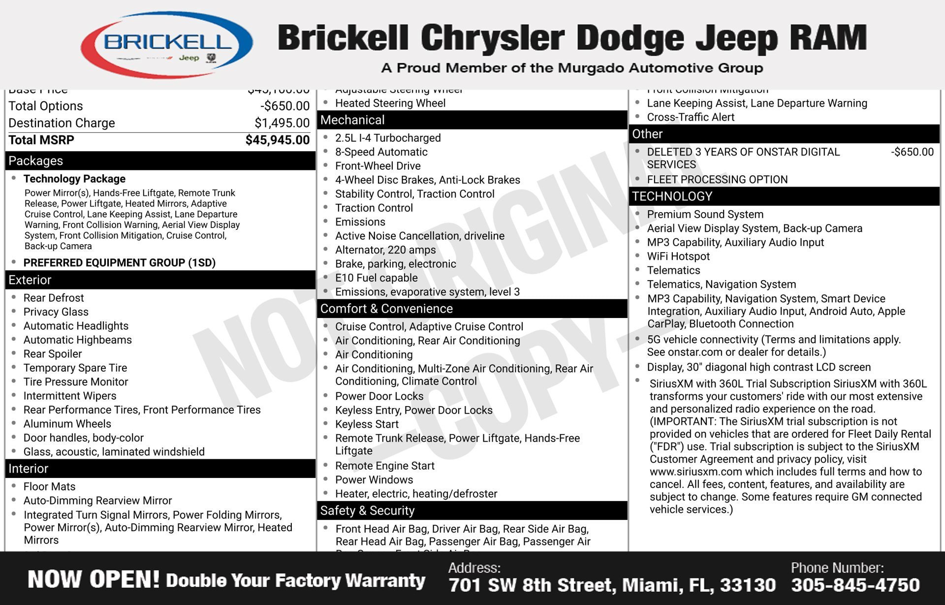 Used 2025 Buick Enclave Preferred FWD image 48