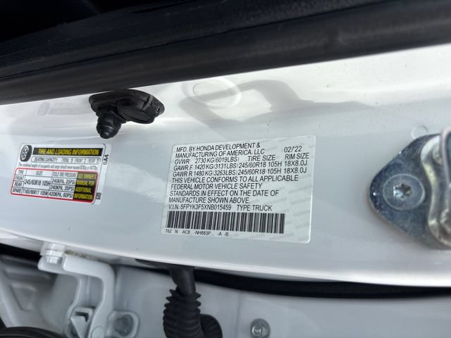 Used 2022 Honda Ridgeline RTL image 37
