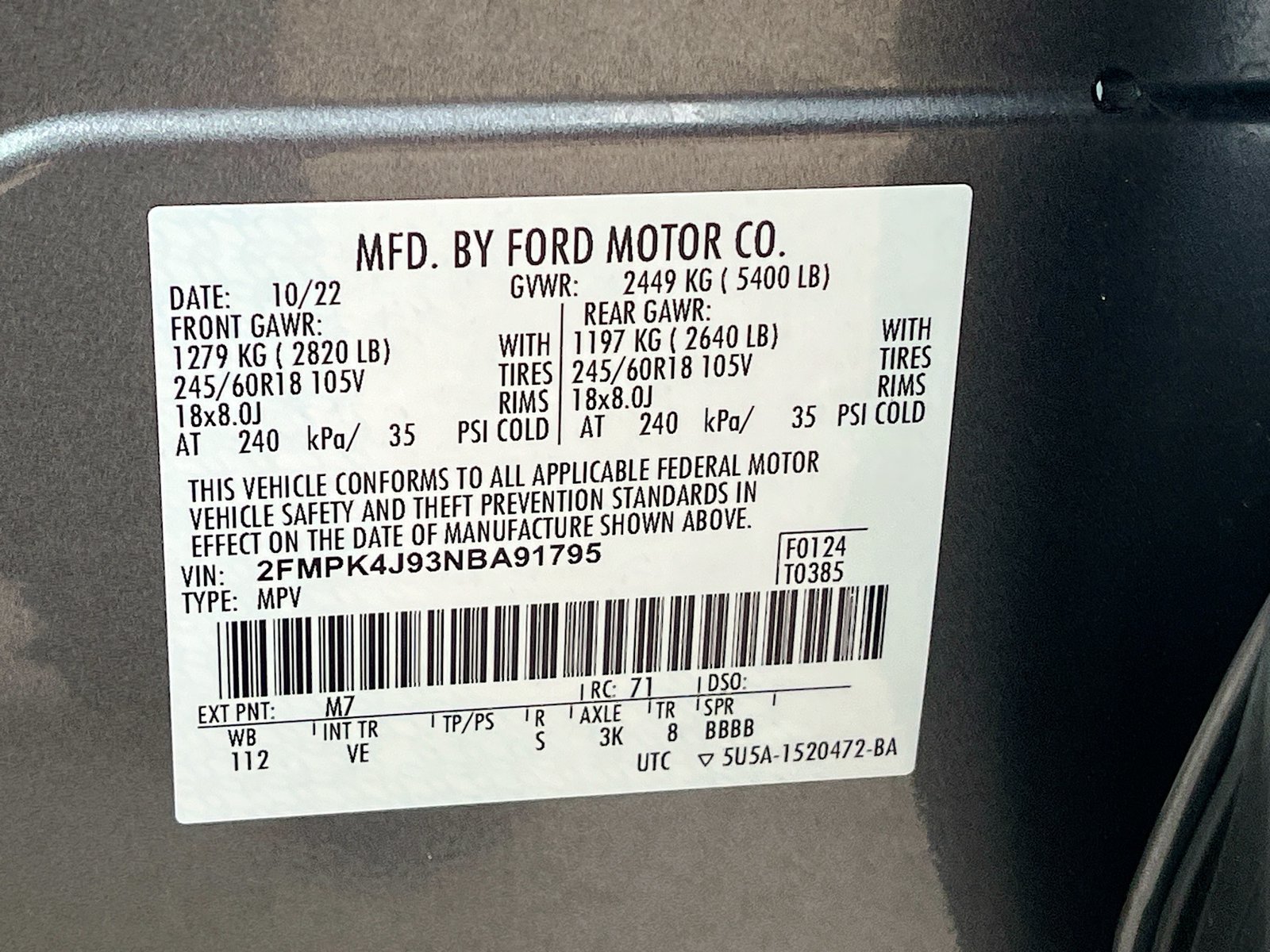 Used 2022 Ford Edge SEL AWD/4WD image 30