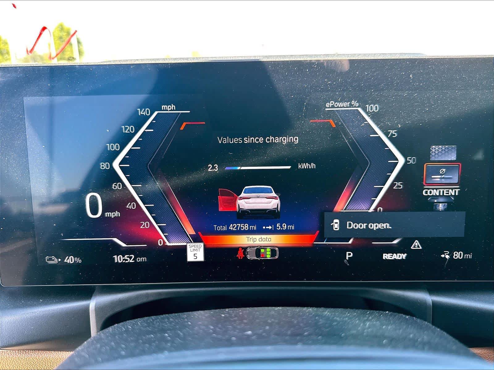Used 2023 BMW i4 eDrive40 w/ Premium Package RWD image 15