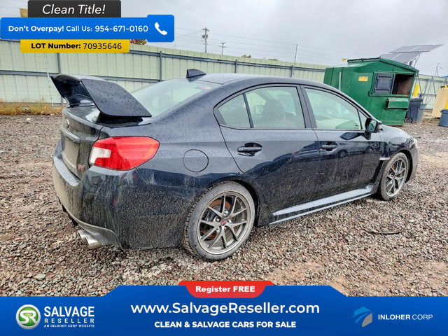 Used 2015 Subaru WRX STI Limited AWD/4WD image 4