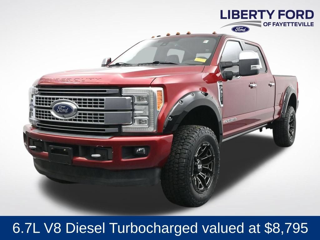 Used 2017 Ford F350 Platinum w/ FX4 Off-Road Package AWD/4WD image 1