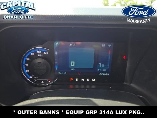 Used 2022 Ford Bronco Outer Banks AWD/4WD image 14