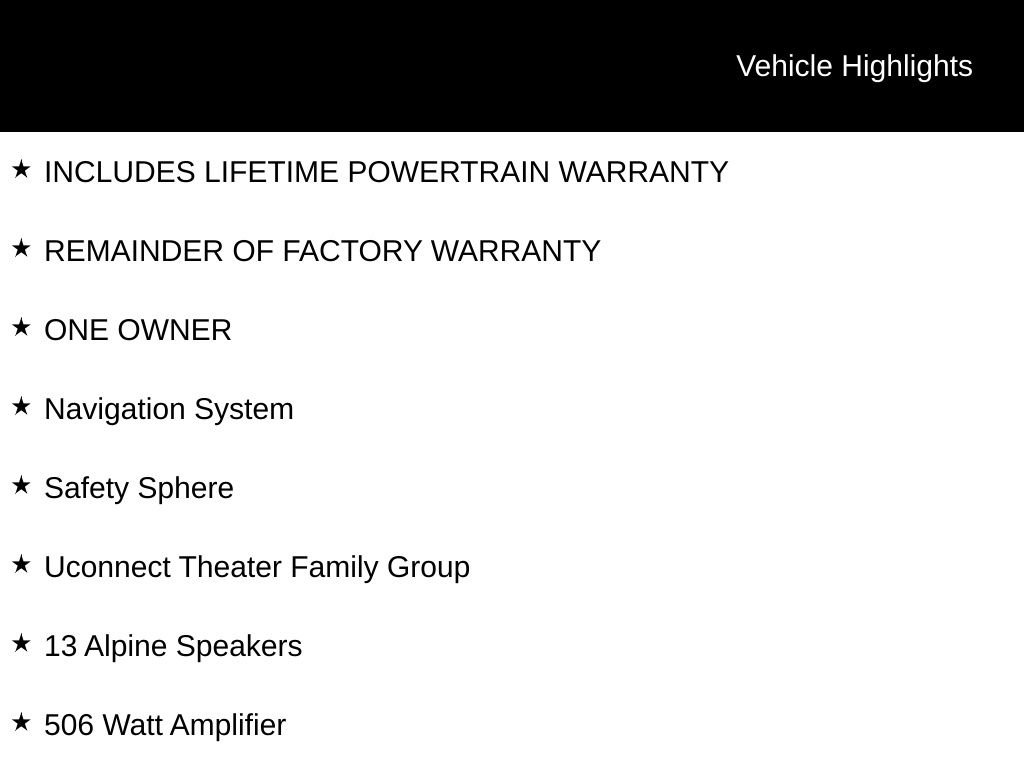 Used 2024 Chrysler Pacifica Touring-L w/ Uconnect Theater Family Group FWD image 10