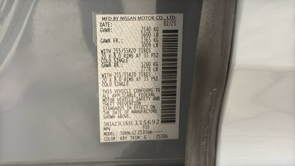 Used 2025 Nissan Murano SL AWD/4WD image 29