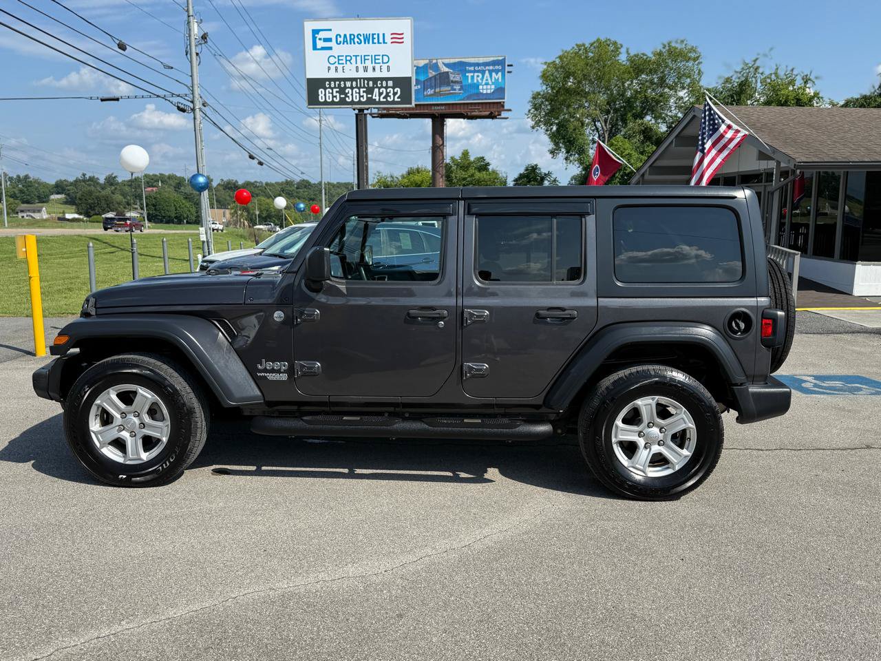 Used 2019 Jeep Wrangler Unlimited Sport S AWD/4WD image 5
