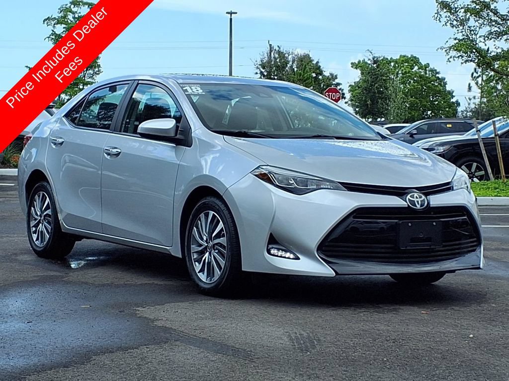 Used 2018 Toyota Corolla XLE FWD image 1