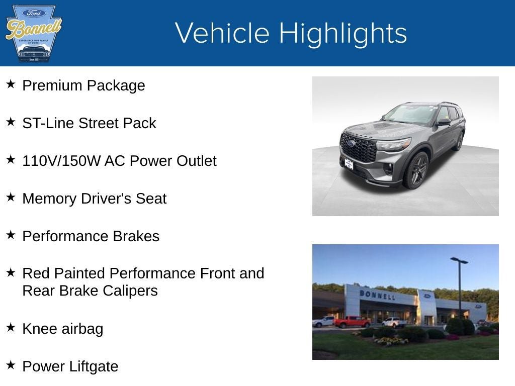 New 2026 Ford Explorer ST-Line w/ ST-Line Street Pack image 5