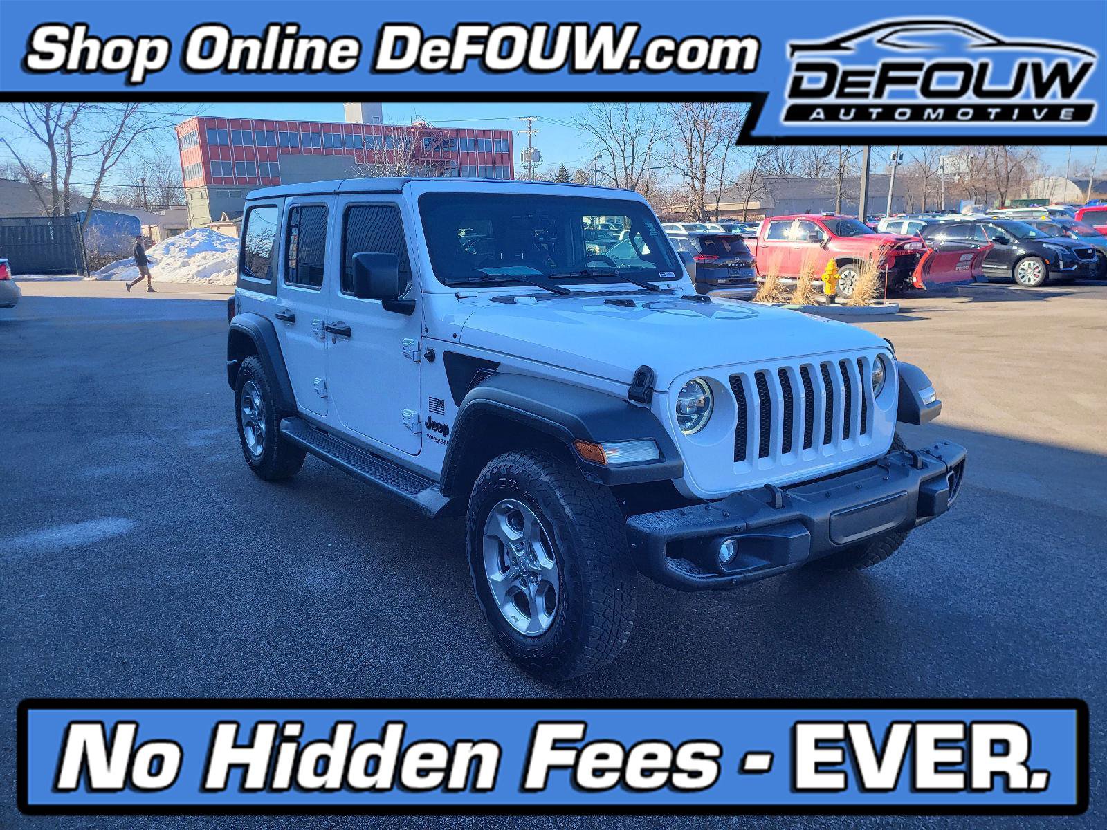 Used 2021 Jeep Wrangler Unlimited Sport image 1