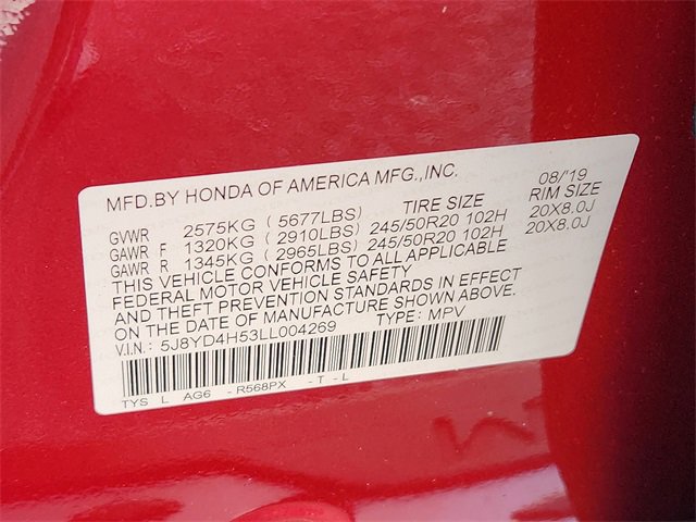 Used 2020 Acura MDX SH-AWD w/ Technology Package image 28