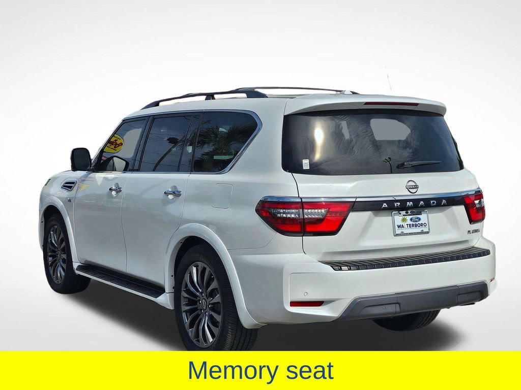 Used 2022 Nissan Armada Platinum w/ Captain's Chairs Package image 24