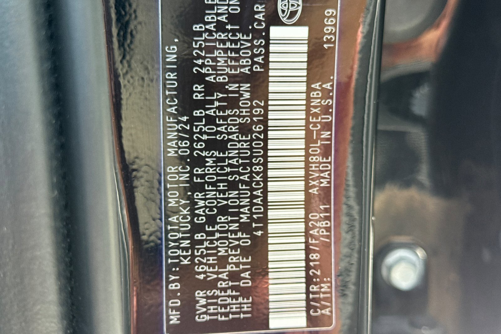 Used 2025 Toyota Camry LE FWD image 21