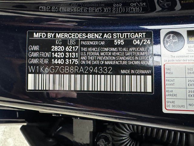 New 2024 Mercedes-Benz S 580 4MATIC Sedan image 30