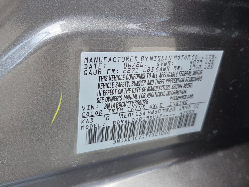 New 2026 Nissan Sentra SV w/ SV Convenience Package FWD image 4