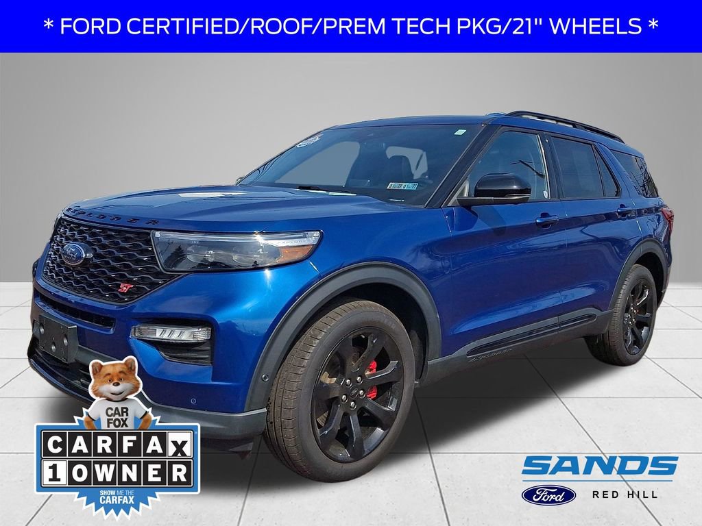 Certified 2022 Ford Explorer ST w/ Equipment Group 401A image 1