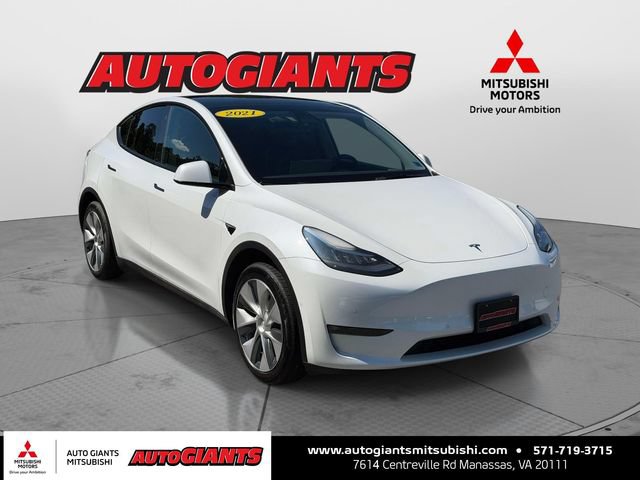 Used 2021 Tesla Model Y Long Range AWD/4WD image 1