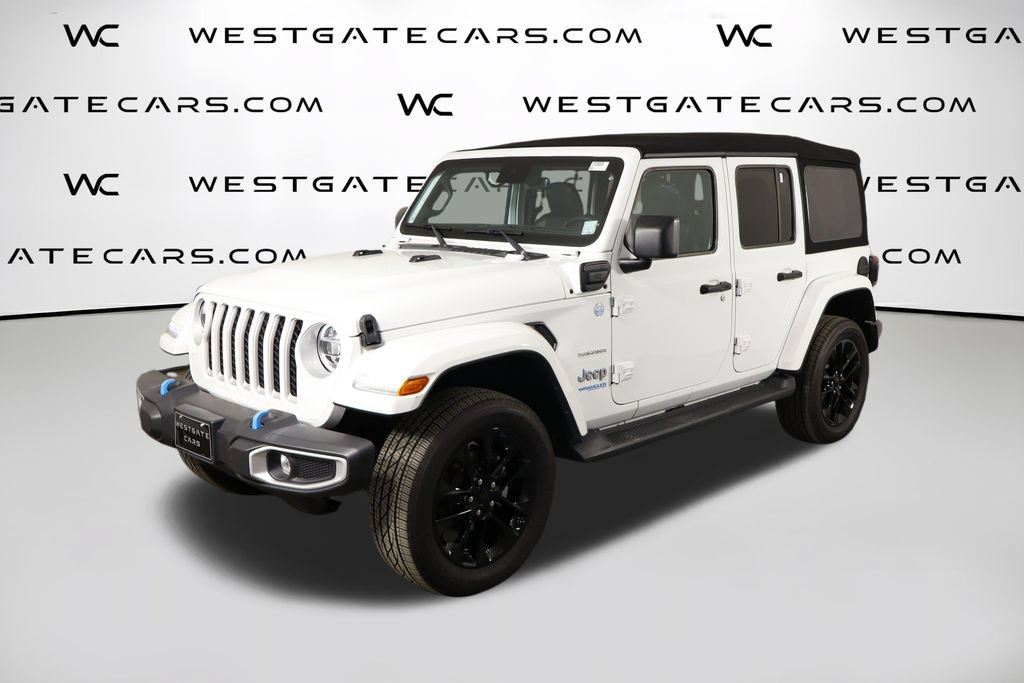 Used 2022 Jeep Wrangler Unlimited Sahara w/ Cold Weather Group AWD/4WD image 1