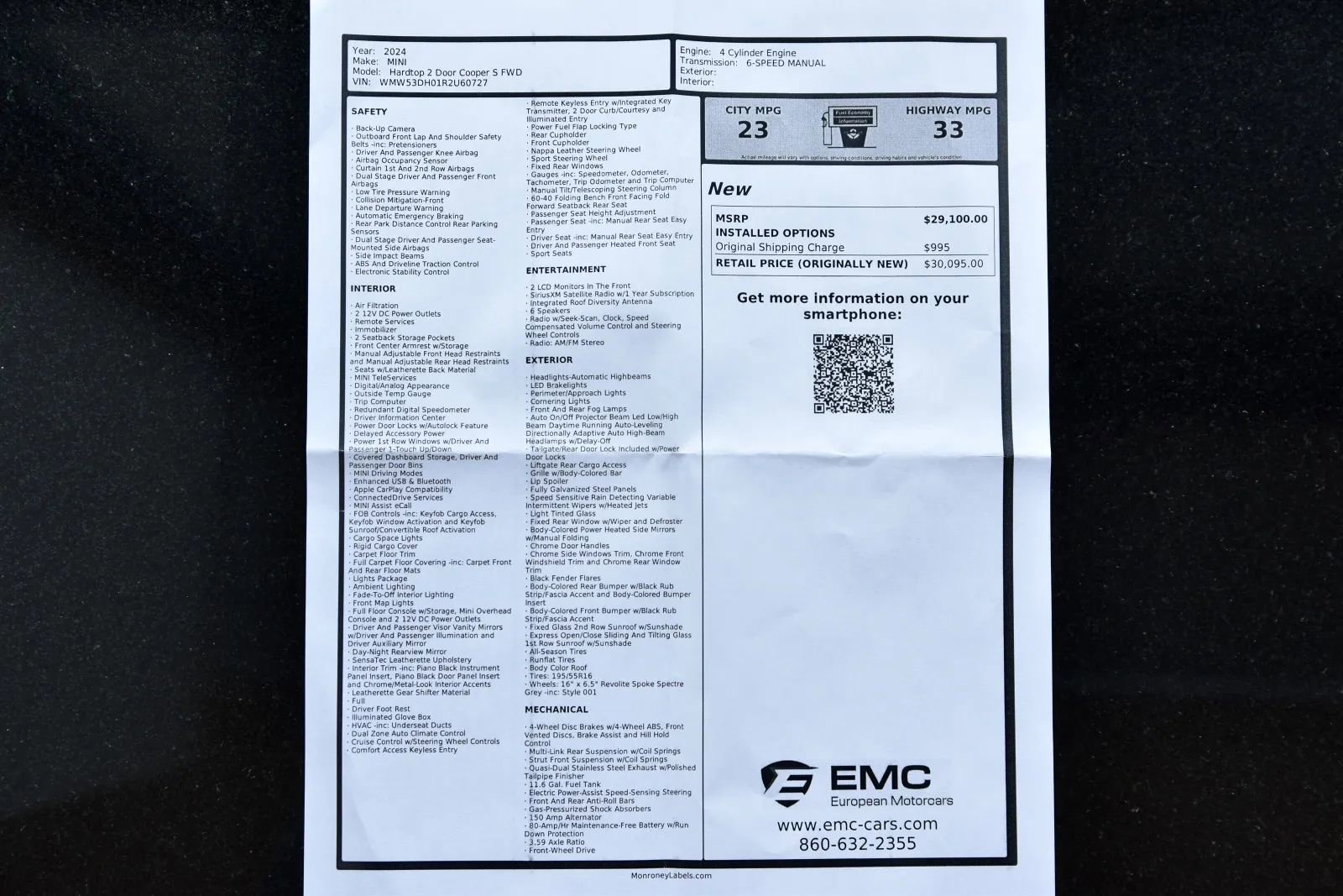 Used 2024 MINI Cooper S FWD image 29