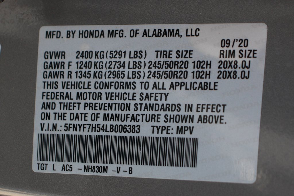 Used 2020 Honda Passport EX-L image 49