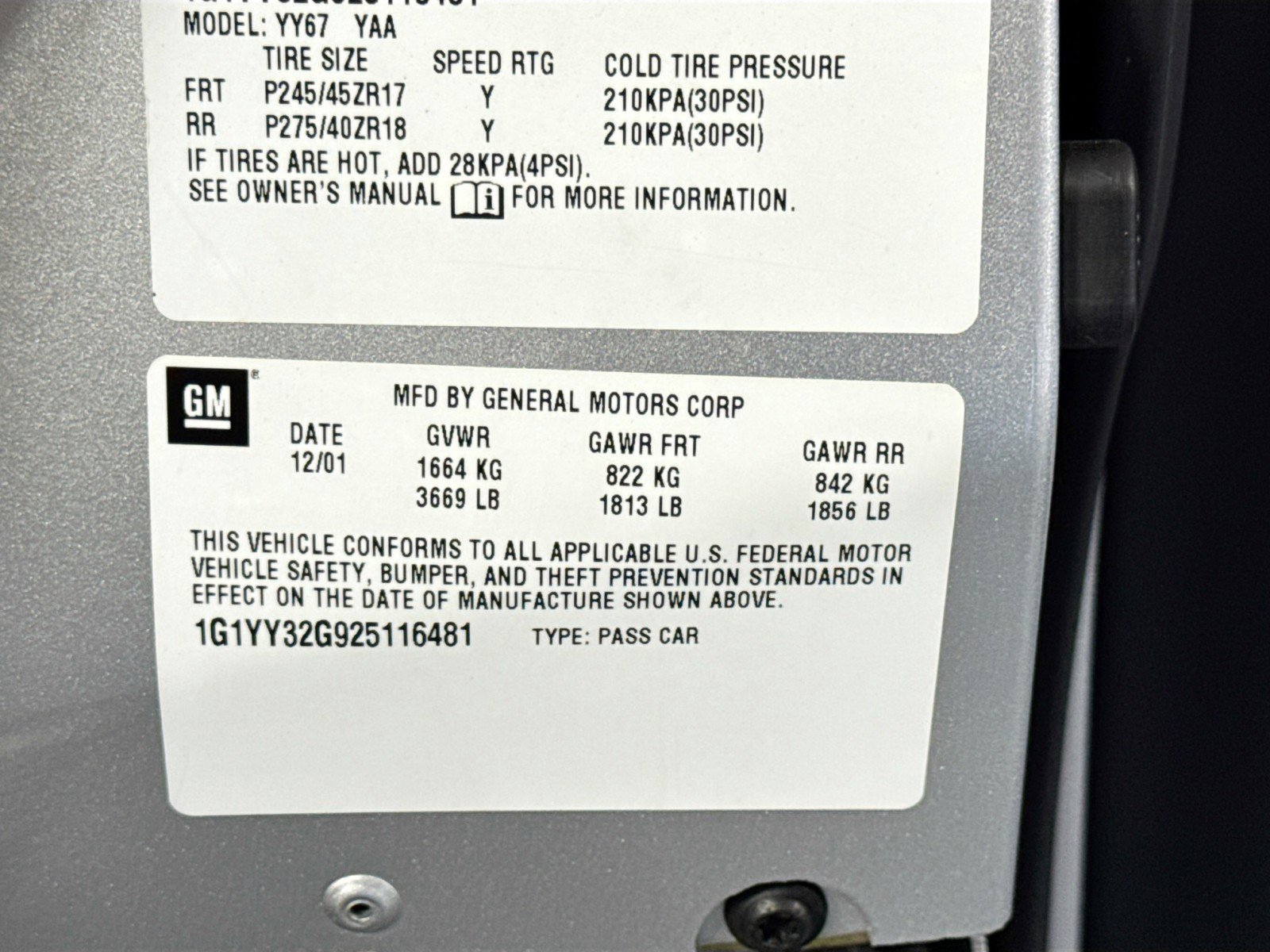 Used 2002 Chevrolet Corvette Convertible w/ Preferred Equipment Group2 image 26