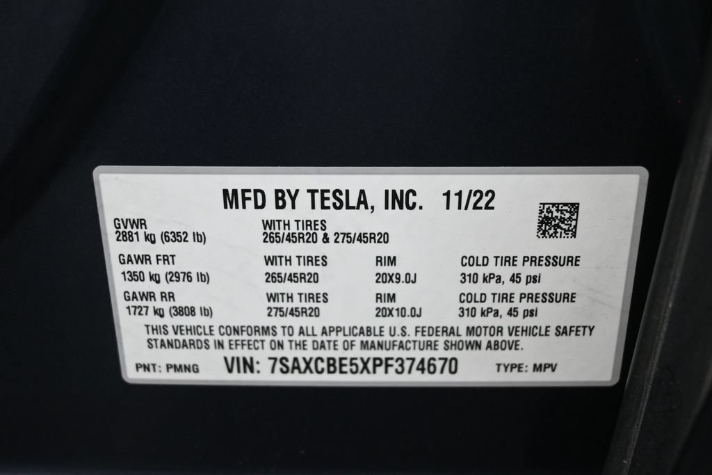 Used 2023 Tesla Model X AWD/4WD image 12