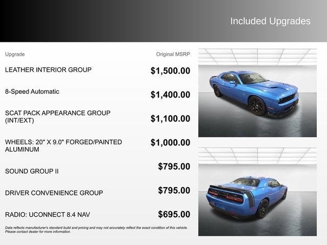 Used 2015 Dodge Challenger R/T Scat Pack w/ Leather Interior Group image 4