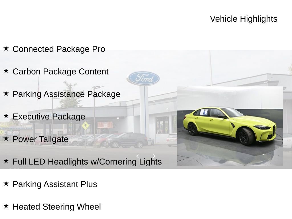 Used 2025 BMW M3 w/ Executive Package image 20