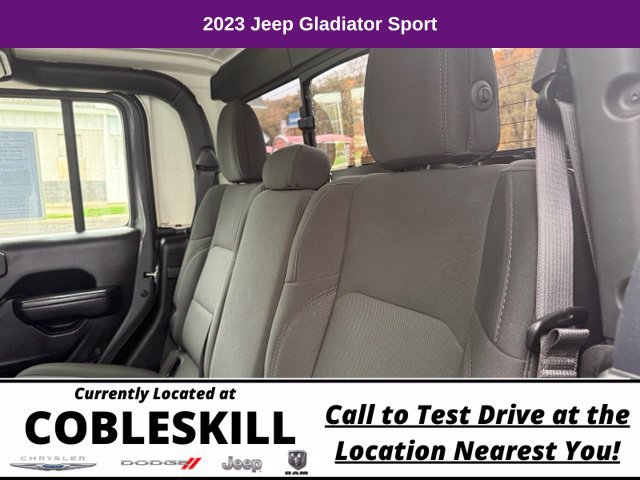 Used 2023 Jeep Gladiator Sport w/ Trailer Tow Package AWD/4WD image 17