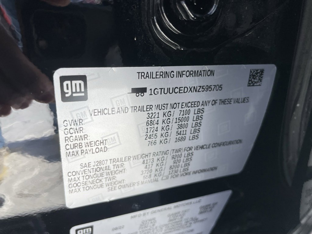 Used 2022 GMC Sierra 1500 Elevation image 45