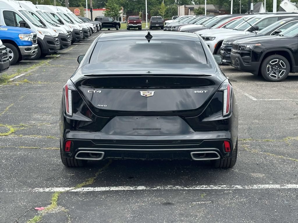 Used 2022 Cadillac CT4 Sport w/ LPO, ONYX Package AWD/4WD image 5