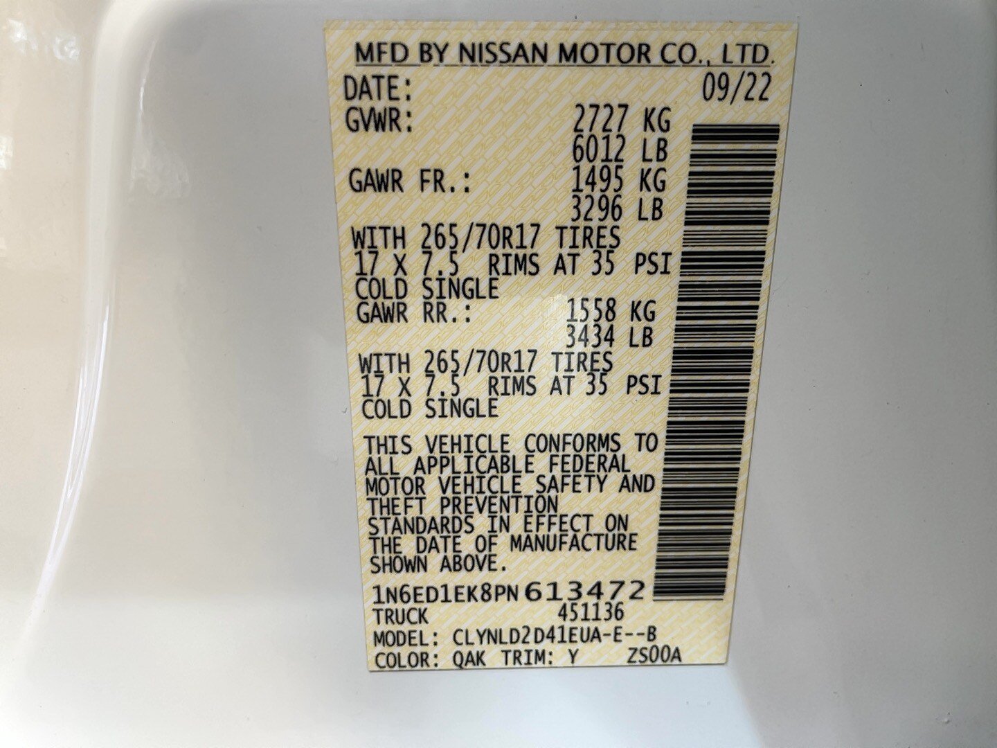 Used 2023 Nissan Frontier PRO-4X w/ Pro-4X Premium Package AWD/4WD image 8
