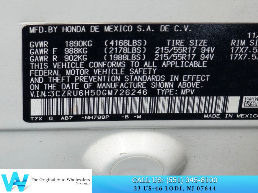 Used 2016 Honda HR-V EX image 25