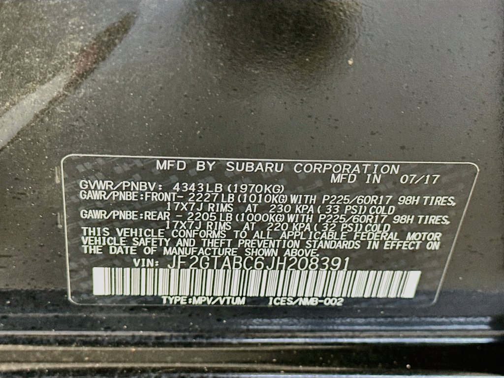 Used 2018 Subaru Crosstrek 2.0i Premium AWD/4WD image 32