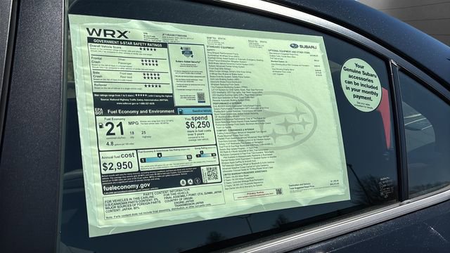 New 2026 Subaru WRX Limited image 29