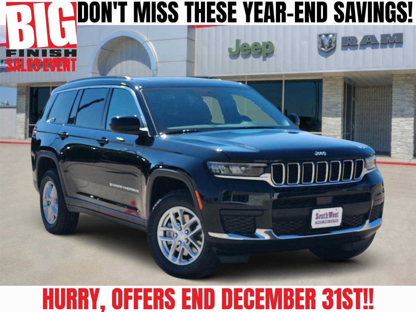 New 2025 Jeep Grand Cherokee L Laredo