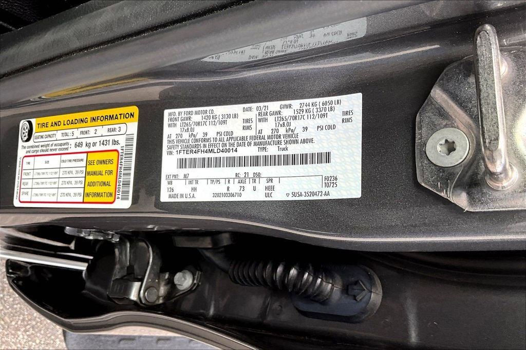 Used 2021 Ford Ranger Lariat w/ Tremor Off-Road Package AWD/4WD image 22