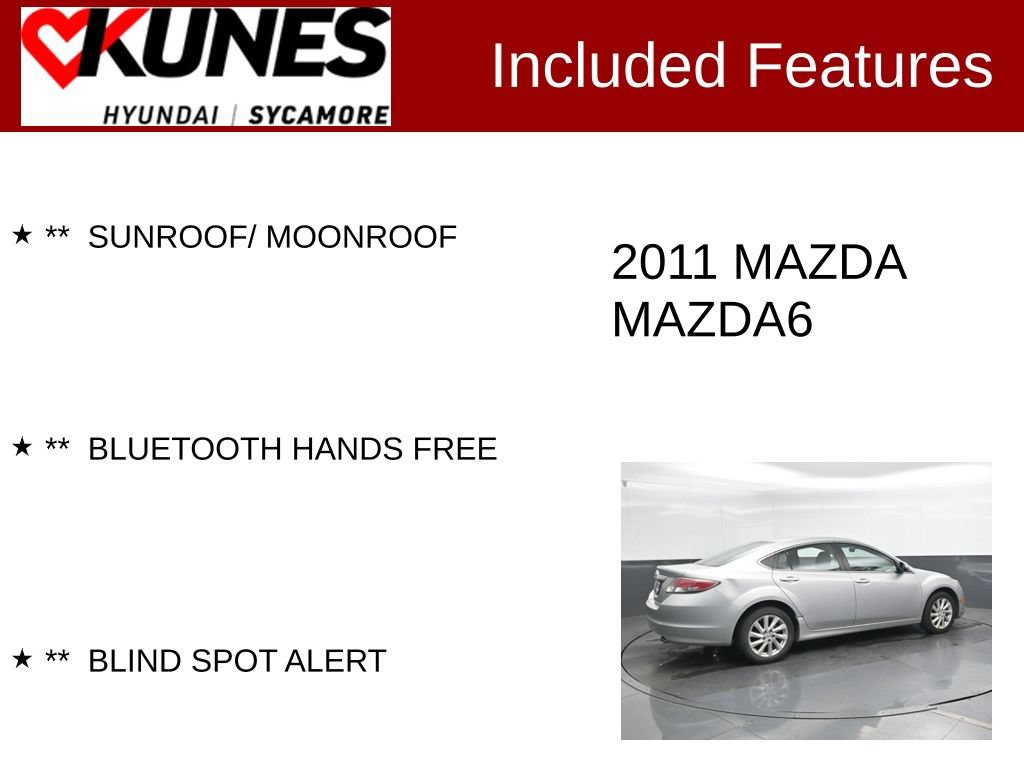 Used 2011 MAZDA MAZDA6 i Touring FWD image 2